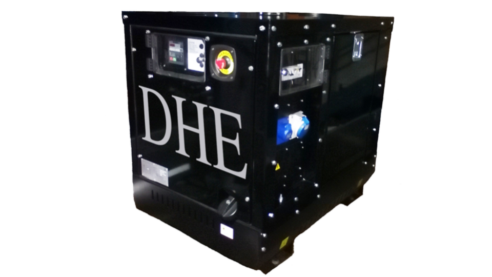 Durham Stage Hire 8KVA Ultra Silent Road Towable Diesel Generator